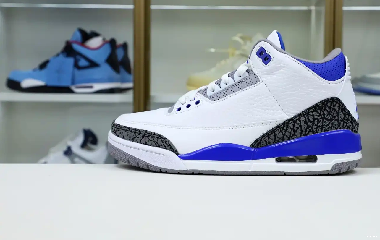 BLUE' AIR 3 RETRO JORDAN (CT8532-145) 'RACER 0706